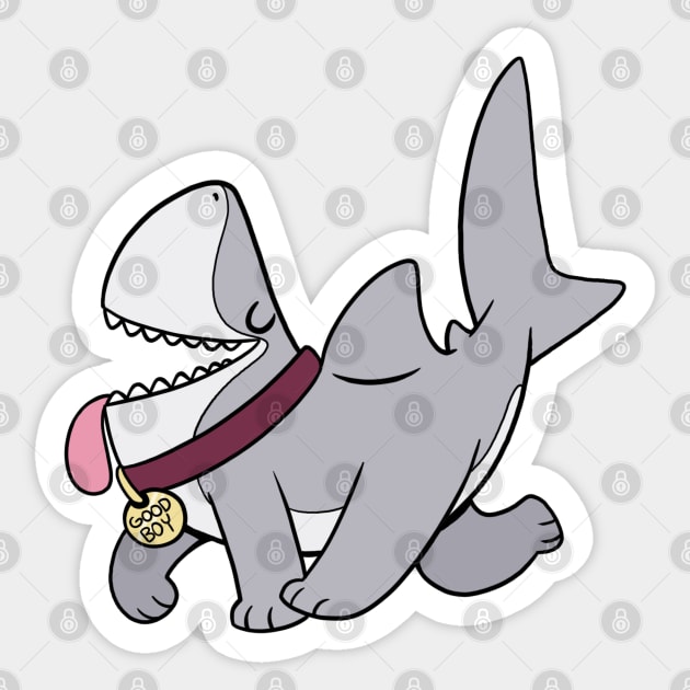 Cartoon Sharkpup Sticker by nekoama